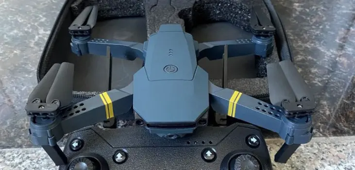 close up of StealthWing4K Drone